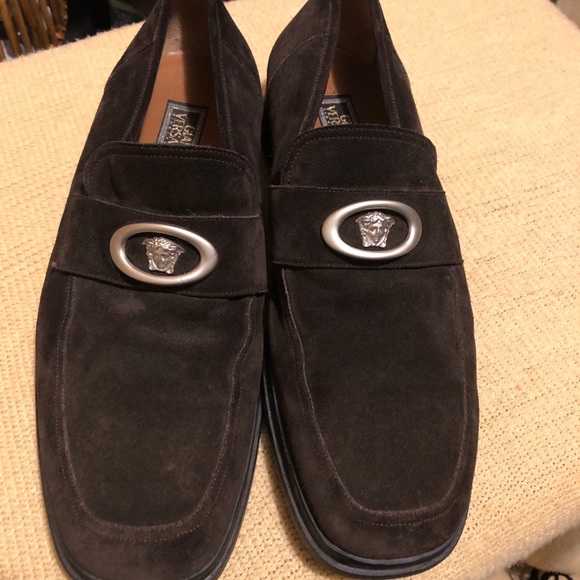 Versace Other - Gianni Versace Signature Chocolate Brown Loafers